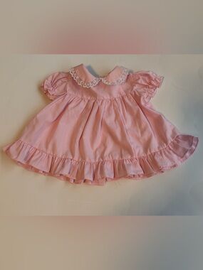 Vintage Baby Girl Pink Dress